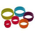Kitchen Craft Six Piece Round Cookie Cutter Set Kitchen Craft Six Piece Round Cookie Cutter Set